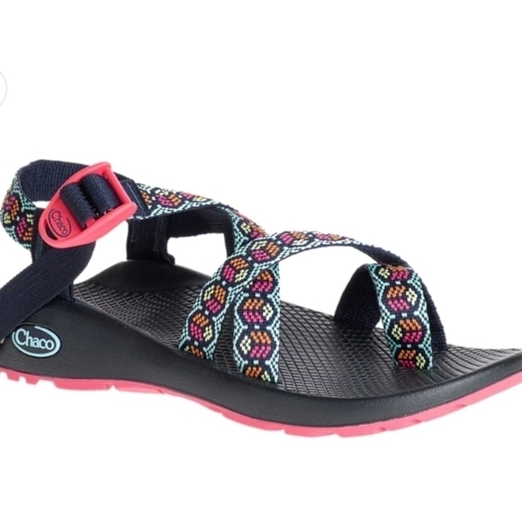 Chaco Women Z2 Peace Blue Comfort Sandals shoes sz 6 - Picture 1 of 11